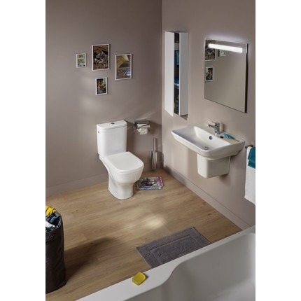 Унитаз-компакт безободковый Jacob Delafon Struktura UJAJ102-WTE - фото, картинка 4 Унитаз-компакт безободковый Jacob Delafon Struktura UJAJ102-WTE - фото 4