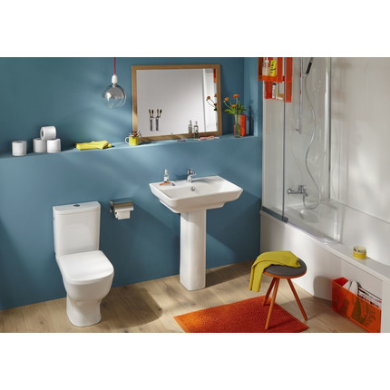 Унитаз-компакт безободковый Jacob Delafon Struktura UJAJ102-WTE - фото, картинка 6 Унитаз-компакт безободковый Jacob Delafon Struktura UJAJ102-WTE - фото 6