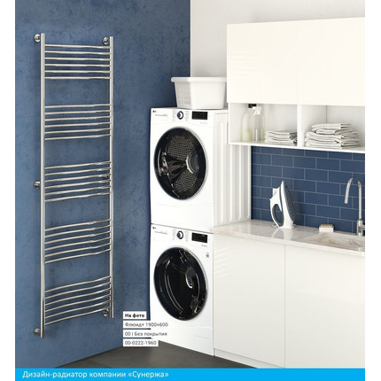 Полотенцесушитель водяной Сунержа Флюид+ П30 1900x600 мм 00-0222-1960 - фото 3