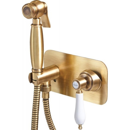 Набор для гигиенического душа Cezares APHRODITE-DIF-02-Bi, бронза, Цвет производителя: бронза - фото 