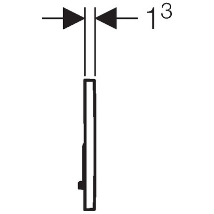 Кнопка смыва Geberit Sigma 01 115.770.21.5 - фото 3