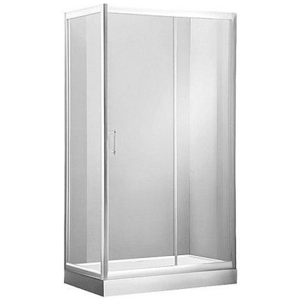 Душевое ограждение Aquanet Alfa NAA1131 140x80 см, хром/прозрачное - фото 