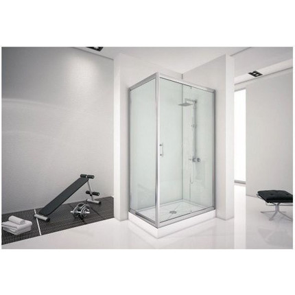 Душевое ограждение Aquanet Alfa NAA1131 140x80 см, хром/прозрачное - фото 3