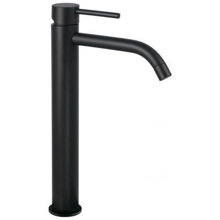 Смеситель для раковины высокий Paffoni Light LIG081NO, чёрный матовый - фото 