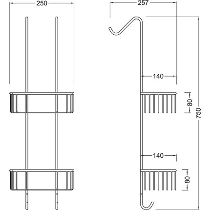 Полочка Timo Nelson 160084/02 25 см, цвет антик - фото, картинка 2 Полочка Timo Nelson 160084/02 25 см, цвет антик - фото 2