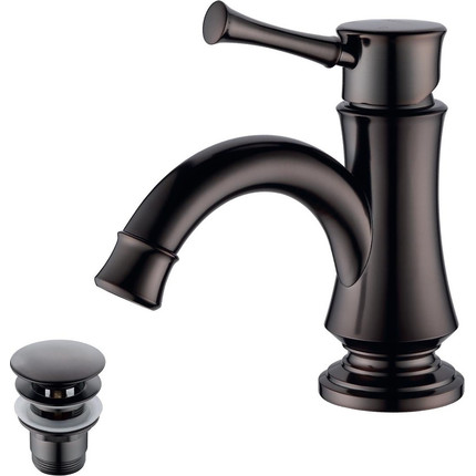 Смеситель для раковины Lemark Peretto LM6306RB, черная бронза - фото 