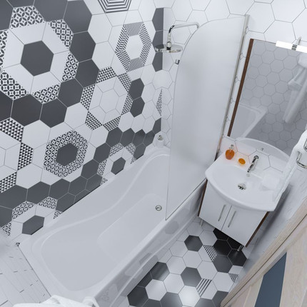 Ванна акриловая 170x70 Тритон Стандарт, Размер - мм: 1700х700 - фото 9