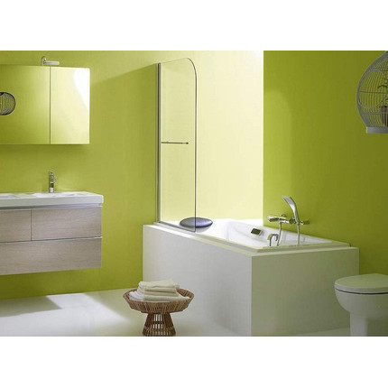 Шторка для ванны Jacob Delafon Odeon Up 80 см E4932-GA, хром/прозрачное - фото, картинка 3 Шторка для ванны Jacob Delafon Odeon Up 80 см E4932-GA, хром/прозрачное - фото 3