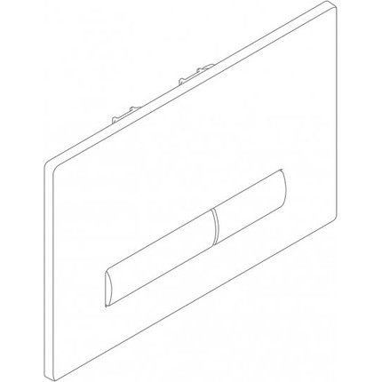 Кнопка смыва BelBagno Genova BB021-GV-NERO.M, черный матовый - фото 3