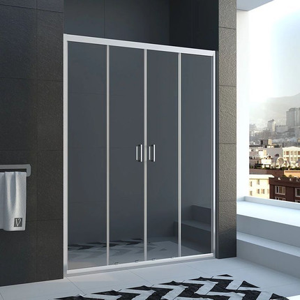 Душевая дверь Veconi Vianno 160 см VN45-160-01-19C1, хром/прозрачное - фото 3