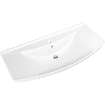 Тумба напольная с раковиной Aqwella Барселона 105 см BА0110К, б/к (раковина Стиль) - фото 8