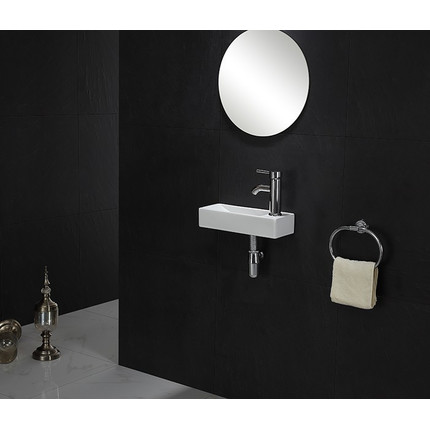 Раковина подвесная CeramaLux N 38 см 9048FL - фото 3