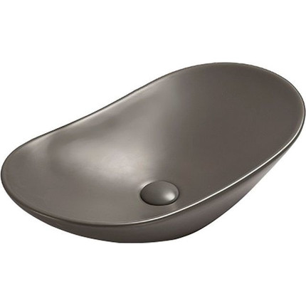 Раковина-чаша CeramaLux NC 61 см 7811AMDH-2, серый - фото 