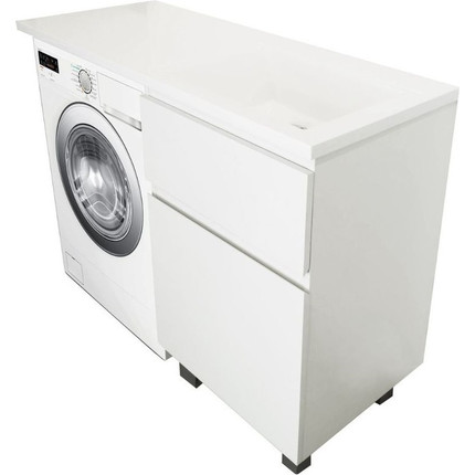 Тумба напольная с раковиной-столешницей Эстет Dallas Luxe 150 см (2 ящика) R ФР-00009838 - фото, картинка  Тумба напольная с раковиной-столешницей Эстет Dallas Luxe 150 см (2 ящика) R ФР-00009838 - фото