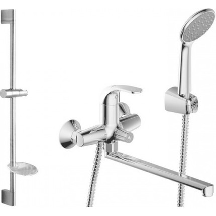 Смеситель для ванны Bravat Fit F00416C - фото, картинка  Смеситель для ванны Bravat Fit F00416C - фото