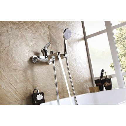 Смеситель для ванны Lemark Nero LM0214C - фото 5