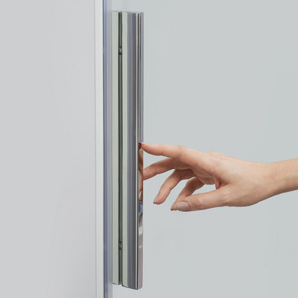 Душевое ограждение WasserKraft Alme 130x80 см 15R32 (стекло 8 мм), хром/прозрачное - фото 7