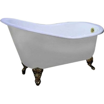 Ванна отдельностоящая Magliezza Beatrice BR 153x76 см (ножки бронза) - фото 