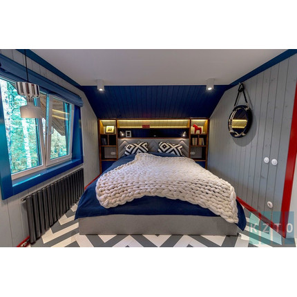 Вертикальный радиатор KZTO Гармония 1-1250-3 210х1290 мм (3 секции) - фото 12