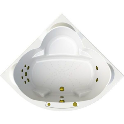 Ванна гидромассажная Радомир Сорренто 148x148 см (Гидромассаж "Релакс" Bronze) - фото 