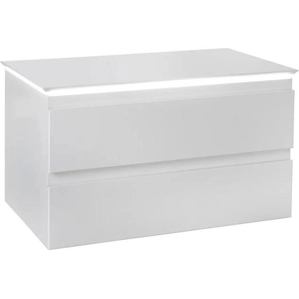 Тумба подвесная со столешницей Jacob Delafon Madeleine 83 см EB2083-J51, белый матовый - фото, картинка 2 Тумба подвесная со столешницей Jacob Delafon Madeleine 83 см EB2083-J51, белый матовый - фото 2