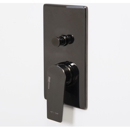 Смеситель для ванны WasserKraft Glan 6661, черный - фото 3