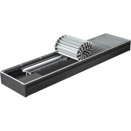 Внутрипольный конвектор KZTO Бриз В 1600х260х80 мм - фото 2