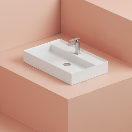 Раковина-чаша ArtCeram Scalino 75 см SCL008 01 00, белый - фото 2