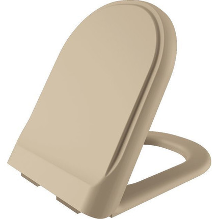 Сиденье с крышкой для унитаза Creavit Antik микролифт KC3631CCM, капучино - фото 
