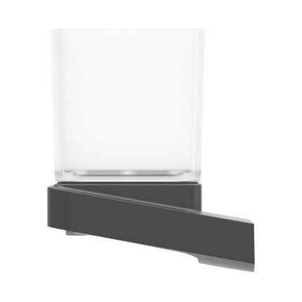 Стакан для зубных щеток Ravak 10° X07P557, цвет чёрный - фото 2