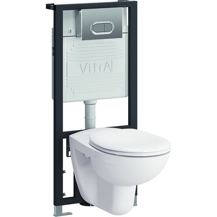 Инсталляция с подвесным унитазом Vitra Normus 9773B003-7202 - фото 