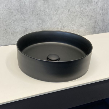 Раковина-чаша Comforty 39 см 9110MB, черный матовый - фото 2