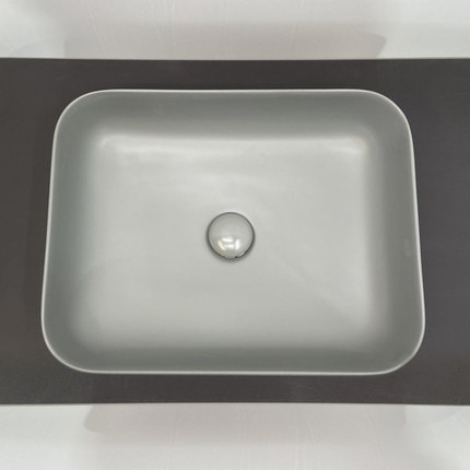 Раковина-чаша Comforty 50 см T-Y9378MH, серый матовый - фото 4