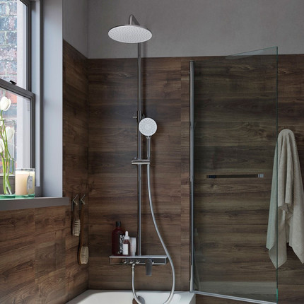 Душевая стойка Iddis Shelfy SHESB3Bi06 - фото 2