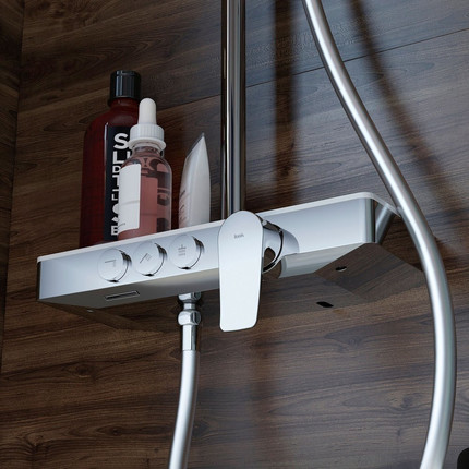 Душевая стойка Iddis Shelfy SHESB3Bi06 - фото 4