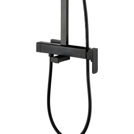 Душевая стойка Aquanet Gotic AF440-72-S-B 243327, чёрный матовый - фото 3