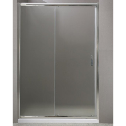 Душевая дверь BelBagno 160 см UNO-195-BF-1-160-P-Cr, хром/матовое - фото 