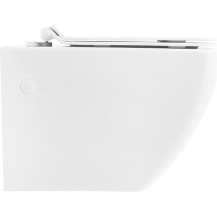 Унитаз подвесной безободковый BelBagno Carina BB514CHR - фото 2