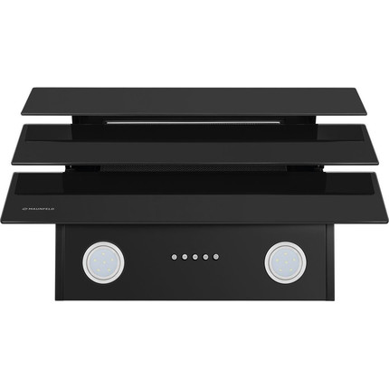 Вытяжка Maunfeld Cascada Push 60 Glass Black (чёрное стекло) - фото 4