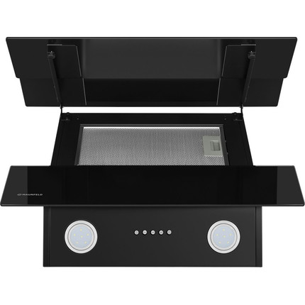 Вытяжка Maunfeld Cascada Push 60 Glass Black (чёрное стекло) - фото 5