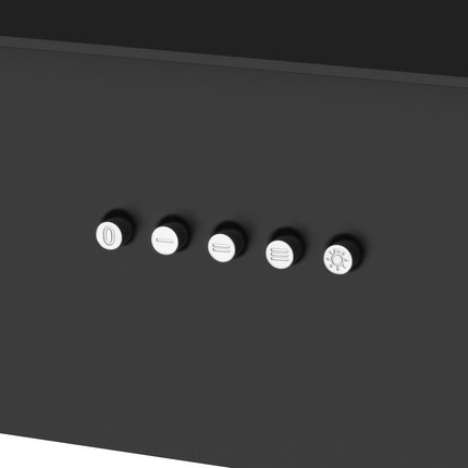 Вытяжка Maunfeld Cascada Push 60 Glass Black (чёрное стекло) - фото 9