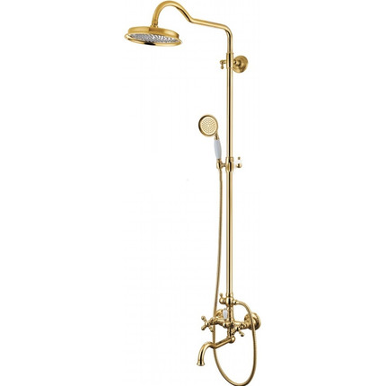 Душевая стойка Gappo G2489-6, золото - фото 