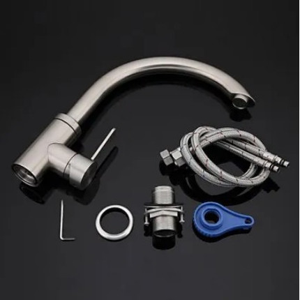 Смеситель для кухни Gappo G4099, сатин - фото, картинка 9 Смеситель для кухни Gappo G4099, сатин - фото 9