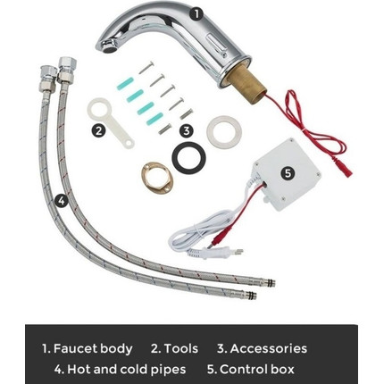 Смеситель для раковины сенсорный Gappo G522 - фото 3