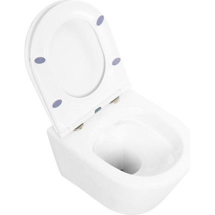 Инсталляция BelBagno BB002-80 с подвесным безободковым унитазом BelBagno Tre BB8001CHR/SC - фото 5