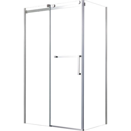 Душевое ограждение Azario Vancouver AZ-NKF1131L 120х100 см (стекло 8 мм) алюминий/прозрачное - фото 2
