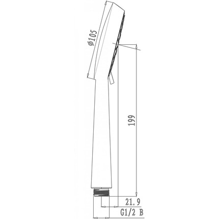 Ручной душ Lemark LM0913C - фото 2