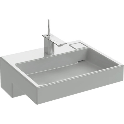 Тумба подвесная с раковиной Jacob Delafon Terrace 60 см EB1185-274, черный глянцевый - фото 4