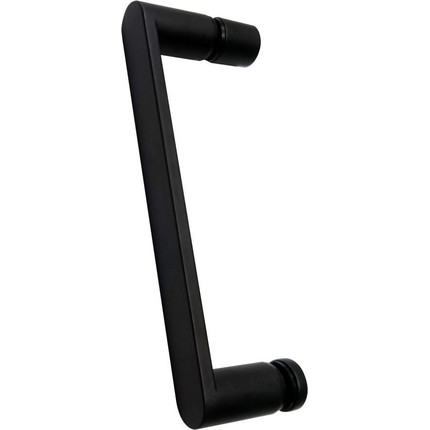 Душевое ограждение Abber Sonnenstrand 100х90 см AG04100B-S90B, черный/прозрачное - фото 2