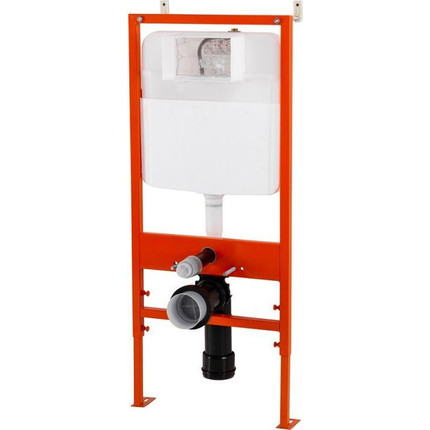 Инсталляция Belbagno BB026 с подвесным безободковым унитазом Cezares Duet (кнопка смыва хром глянцевый) - фото 11